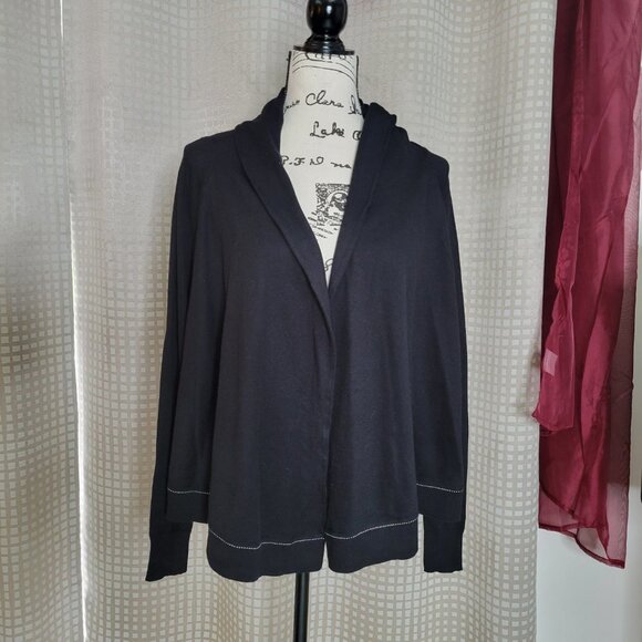 CAbi Black Winsome Open Cardigan - Size XS - Picture 11 of 11